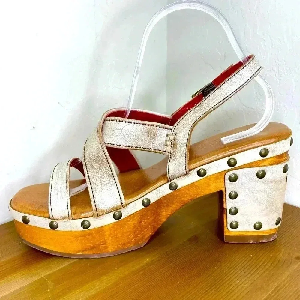 NEW BED STU Mediation Nectar Lux Butterfly Platform Sandals Size 10